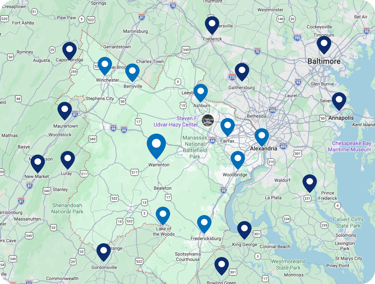 Joiner Micro Labs primarily serves Northern Virginia